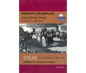 Kafkasya Çalışmaları Sosyal Bilimler Dergisi Sayı 6